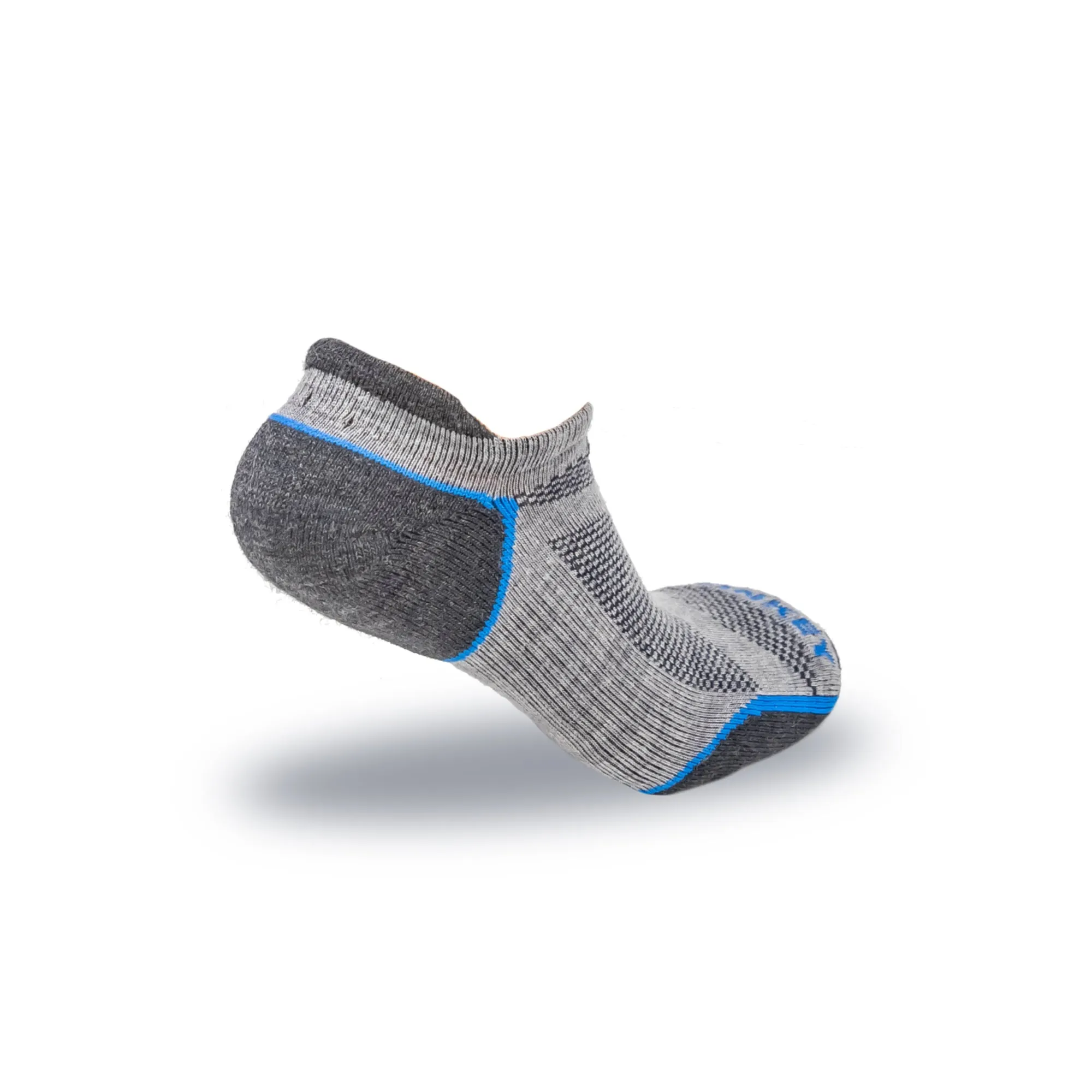 2-Pair Lightweight Merino Socks (Light Grey)