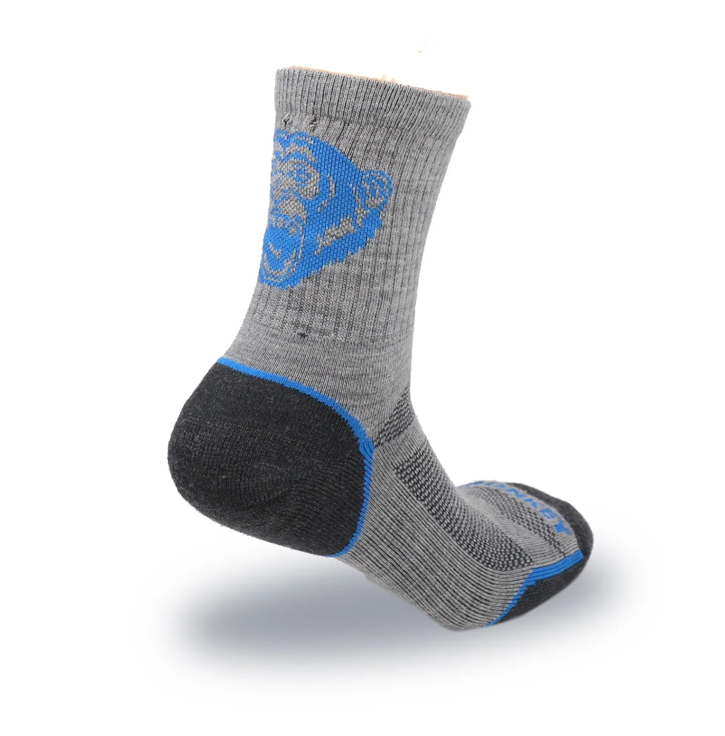 2-Pair Lightweight Merino Socks (Light Grey)