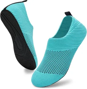 ANLUKE Womens Mens Water Shoes Barefoot Quick-Dry Aqua Socks for Beach Swim Surf Water Sport
