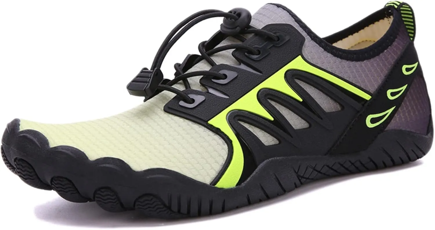 Beach Surf Water Shoes for Women,Summer Casual Aqua Pool Swim Shoes for Men,Quick-Dry Soft Lightweight Barefoot Shoes,Unisex,with Draining Hole,for Diving Kayaking Yoga