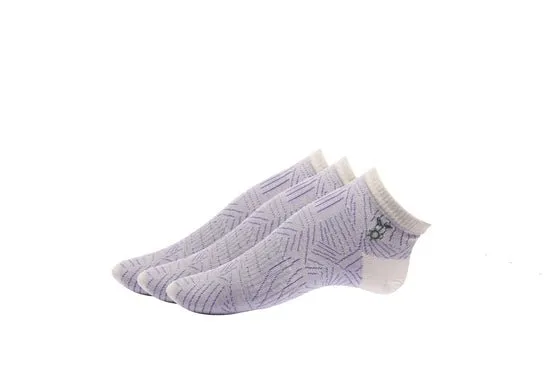 Griped low cut striped socks - 3 Pairs