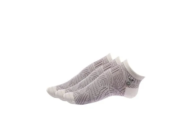 Griped low cut striped socks - 3 Pairs