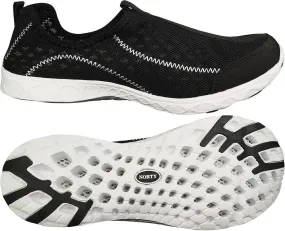NORTY - Slip-On Water Shoes for Women for Water Sports and Water Aerobics - Protective Soles - Lightweight