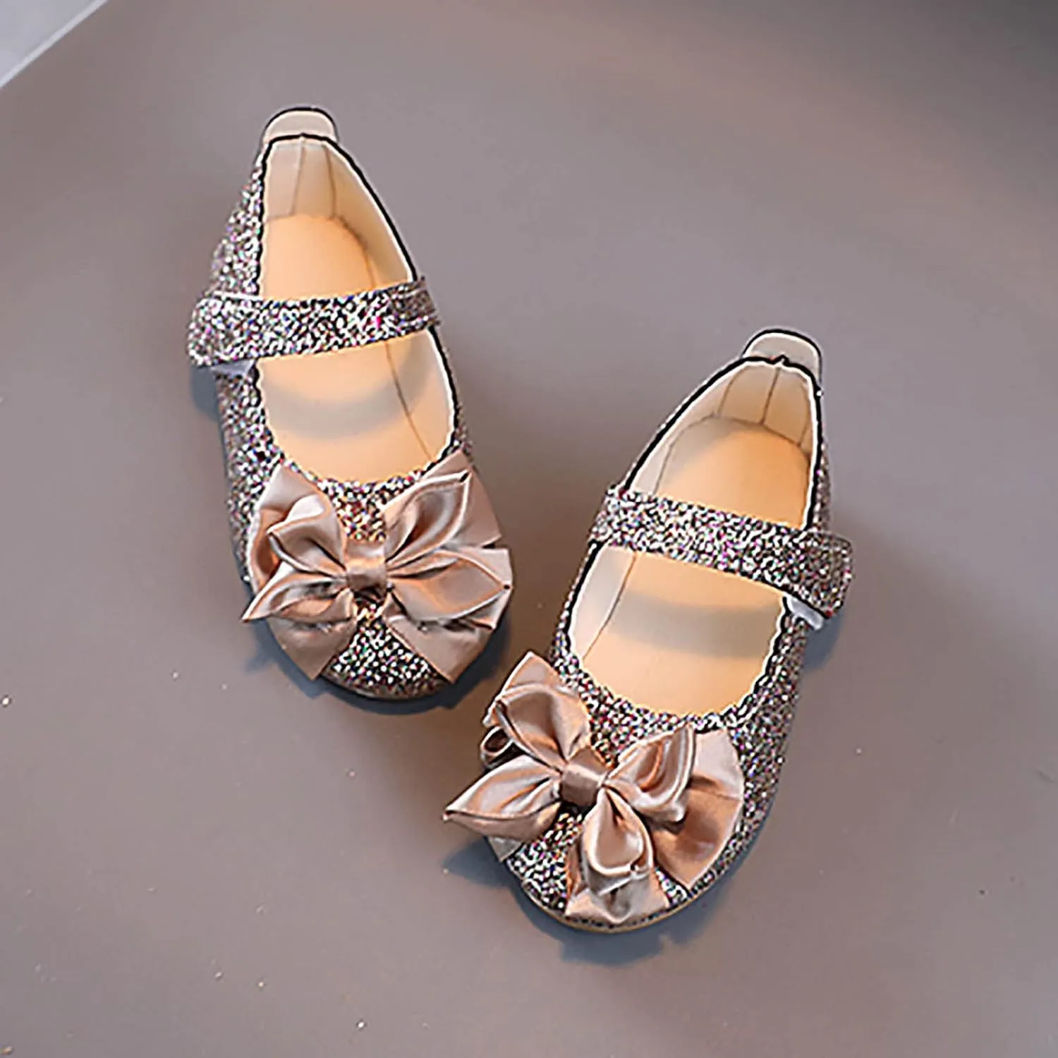 Shoes for Girls,Baby Girls Kids Princess Shoes Bowknot Shoes Infant Sandals Bling Dancing Shoes Baby Girls Shoes