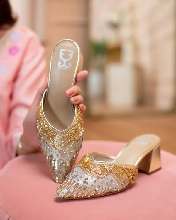 Superstar Glow : Mule Heels - Kareena Kapoor Khan x Fizzy Goblet - Limited Edition