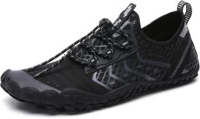 UBFEN Water Shoes Aqua Swim Shoes Mens Womens Beach Sports Quick Dry Barefoot for Boating Fishing Diving Surfing