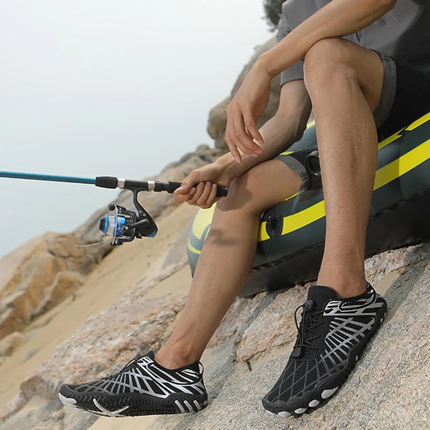 Water Shoes for Women Men Quick Dry Barefoot Yoga Sneakers Breathable Lightweight for Fishing Hiking Diving